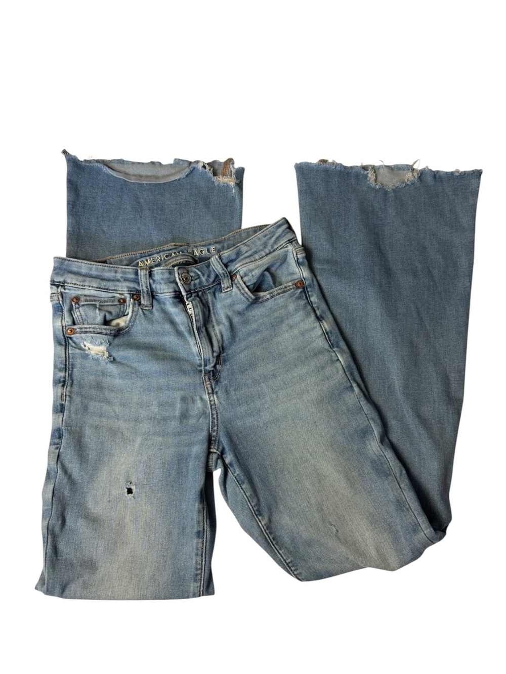 American Eagle Outfitters Light Wash Flare Jeans